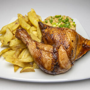 1/4 de pollo especial